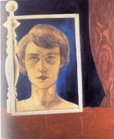 Magritte, Rene - portrait of georgette agritte
